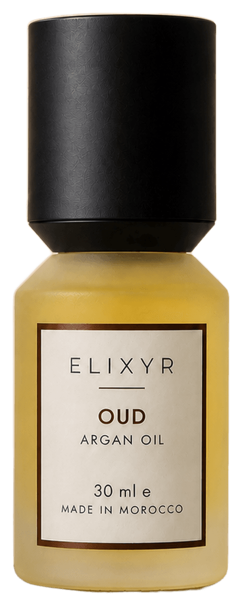ELIXYR Oud, fragranced Moroccan argan oil, 30ml